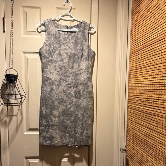 Calvin Klein Dresses & Skirts - Calvin Klein Marble Gray Mini Dress